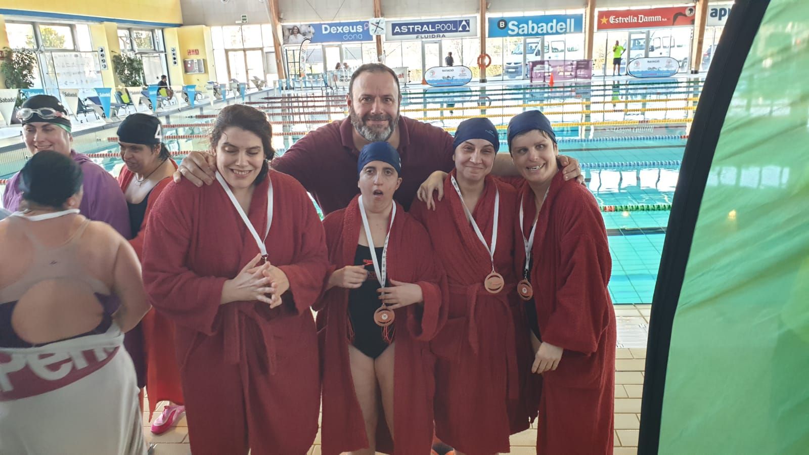 ASPADI torna del Català de natació de Sabadell amb 23 medalles
