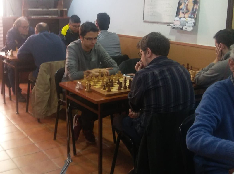 Els de Cerdanyola obtenen victòries cinc de cinc a la 5à Jornada de la Lliga Catalana d'Escacs