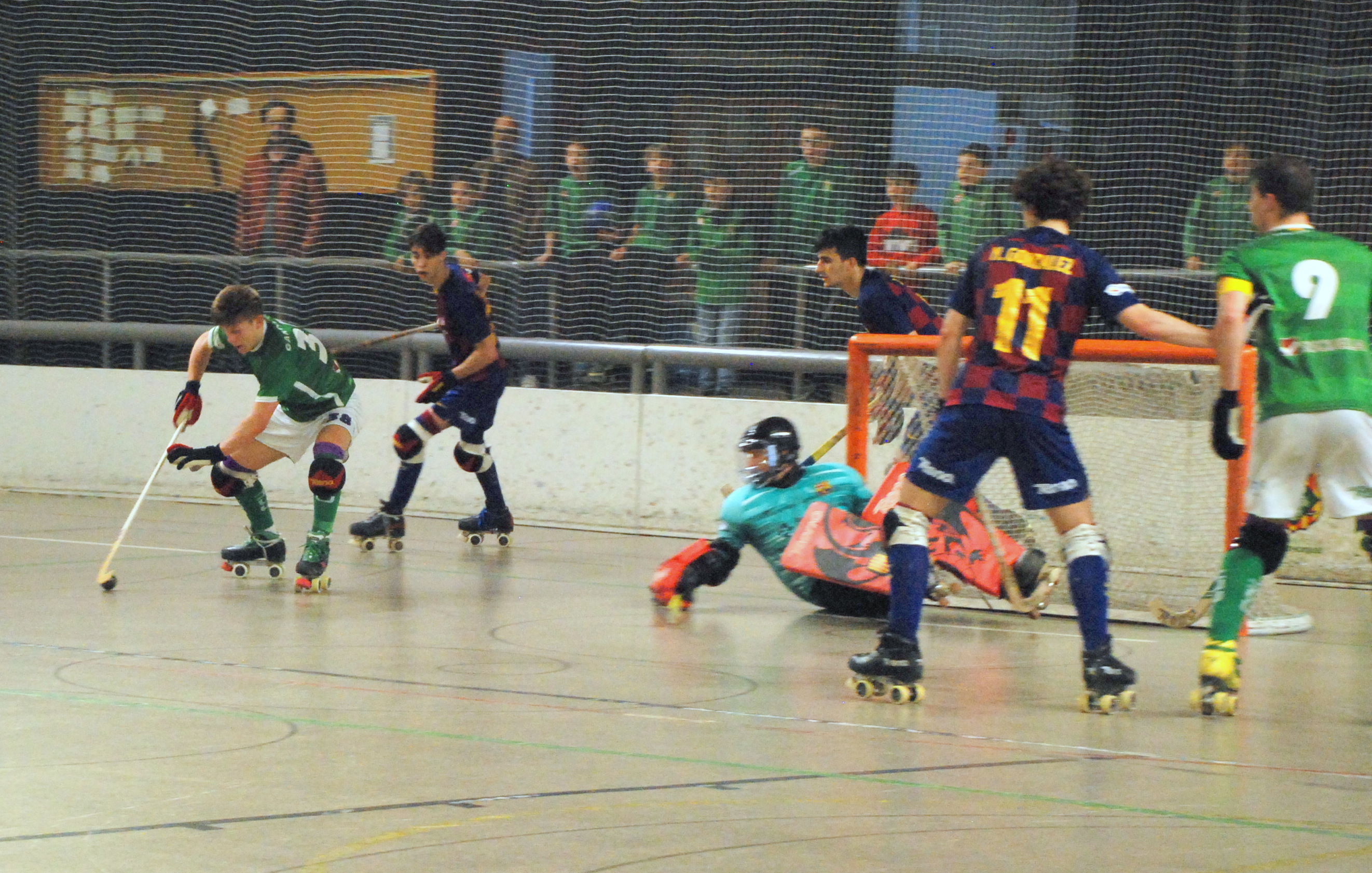 Un gol de Gangonells a les acaballes iguala un partit que el Sarda tenia coll a munt