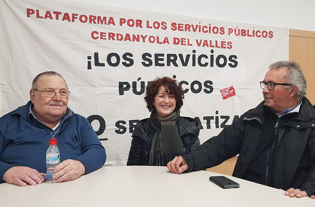 La Plataforma pels serveis públics fa una crida al suport de ciutadania i institucions