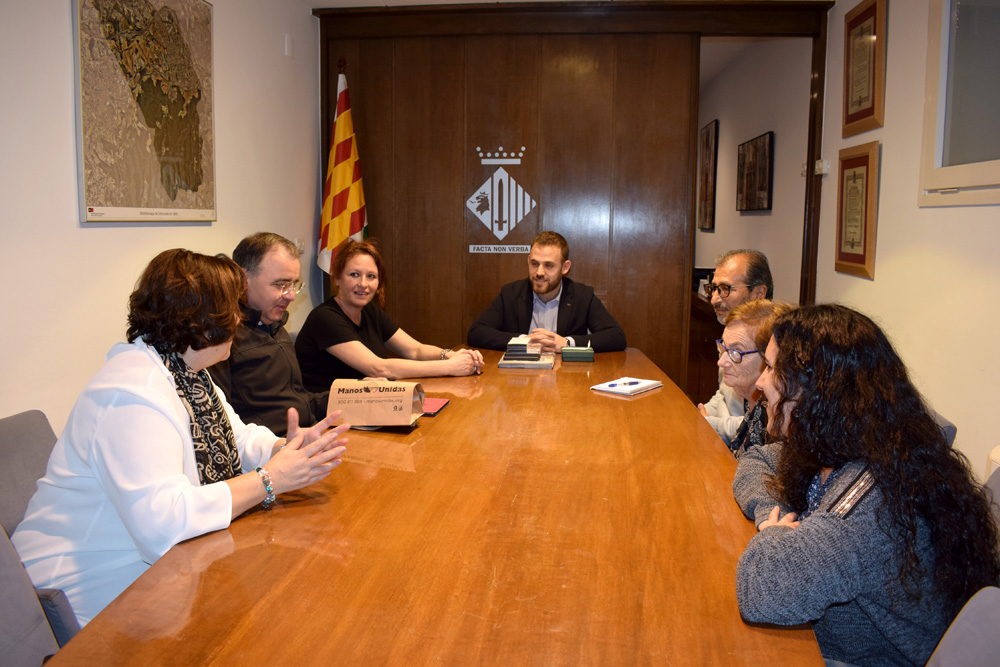 Rebuda oficial al missioner Mario Torres de la Fundació ACLO
