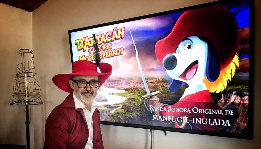 Manel Gil-Inglada treballa en la banda sonora de l'adaptació cinematogràfica de 'D'Artacán y los Tres Mosqueperros'
