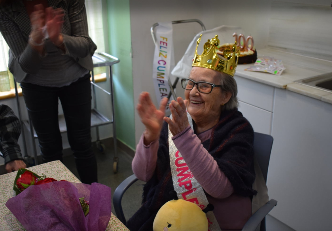 Homenatge a la centenària Remedios Blanco Zambrana