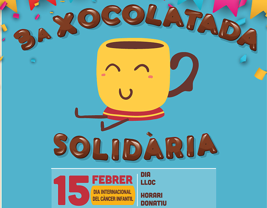 Xocolatades solidàries per a la investigació del càncer infantil