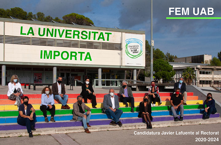 Javier Lafuente, únic candidat a rector: “El campus de la UAB s’ha de convertir en el pol metropolità del coneixement”