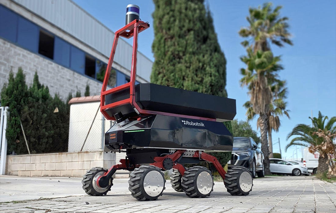 Eurecat i Robotnik creen un robot per transportar material pesat en la indústria i construcció