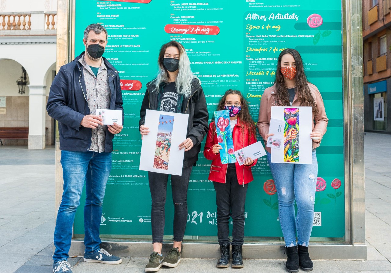 Quasi 40 dissenys participen al concurs de punts de llibre de Cerdanyola Comerç