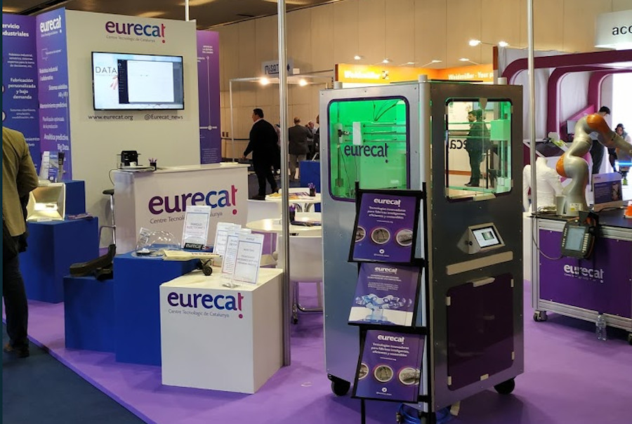 Eurecat mostra a Advanced Factories tecnologies per incrementar la competitivitat de la indústria