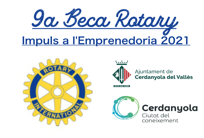 S'obre la convocatòria de la 9a Beca Rotary Impuls a l'Emprenedoria 2021