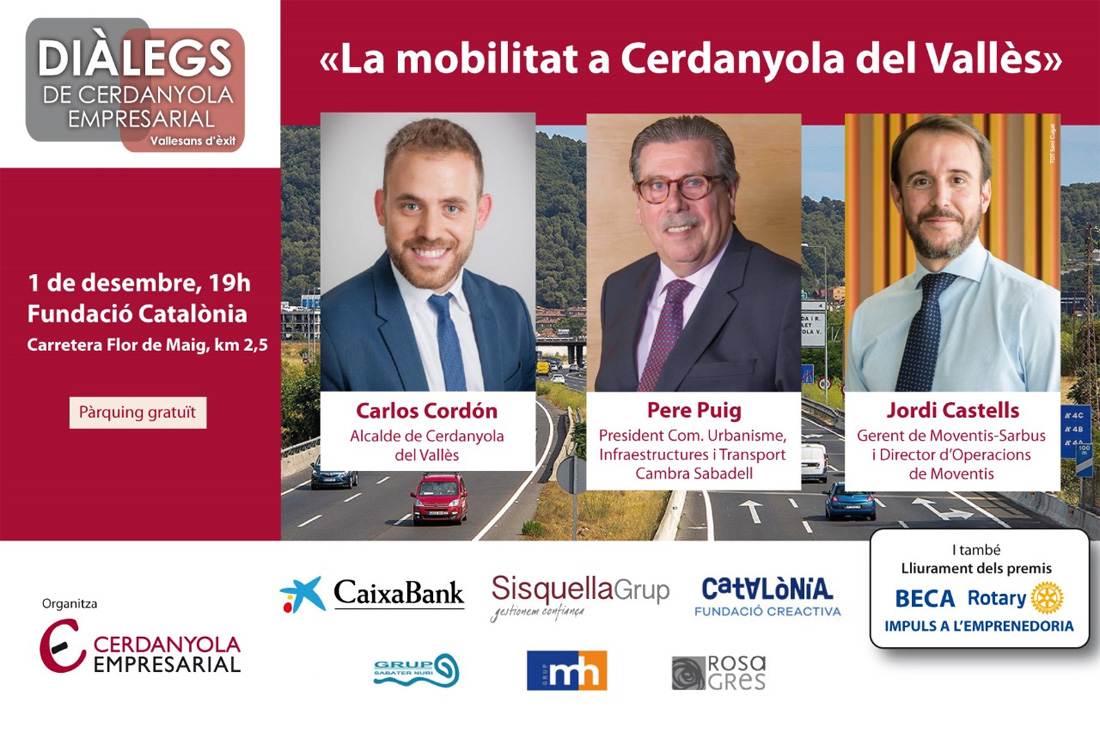 Els diàlegs de Cerdanyola Empresarial recupera la presencialitat per debatre la mobilitat al territori